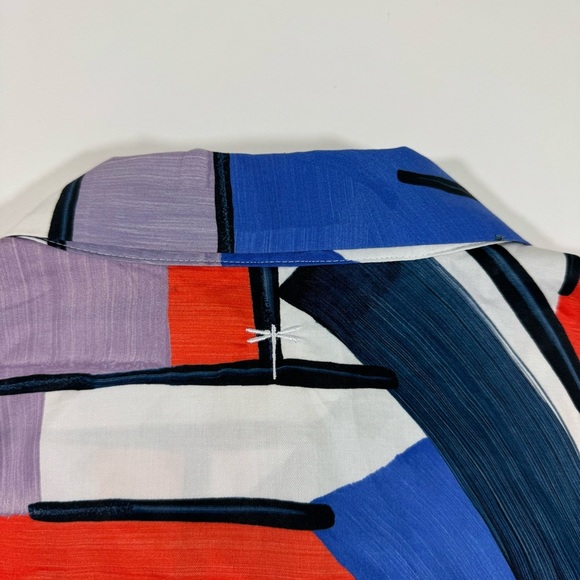 Tyler Boe Dina Mirror Top Button Front Shirt Multicolor - Picture 3 of 8